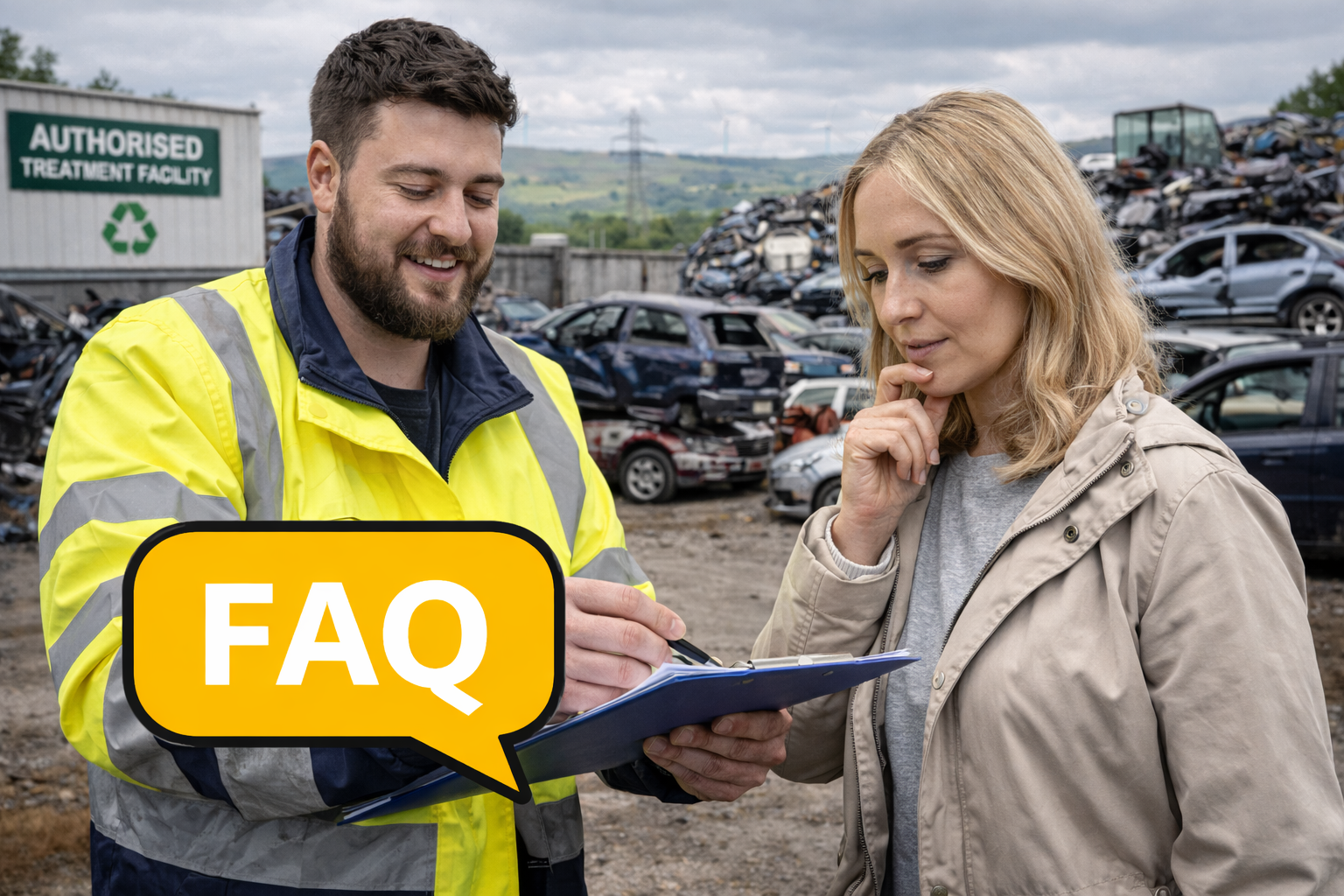 Scrap car FAQs and advice in Bramhall